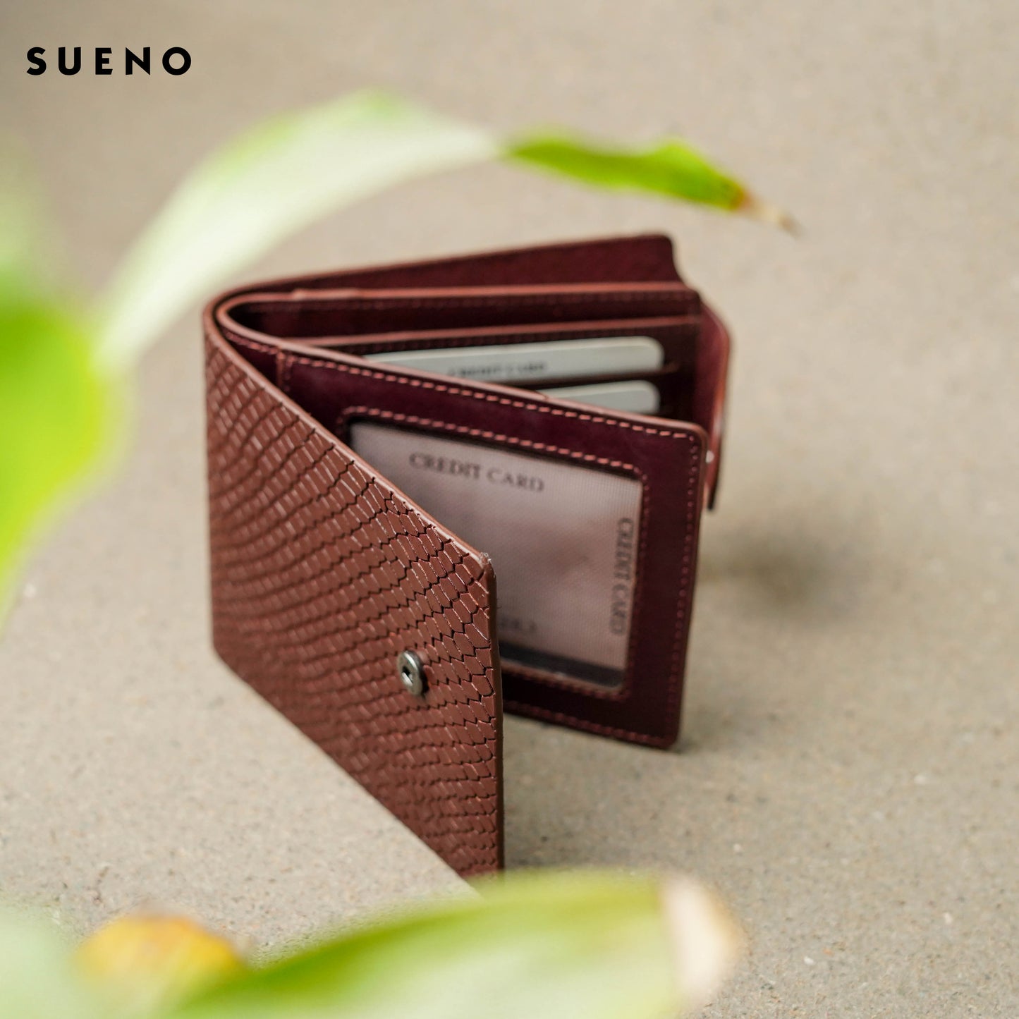 Bi-Fold Button Wallet