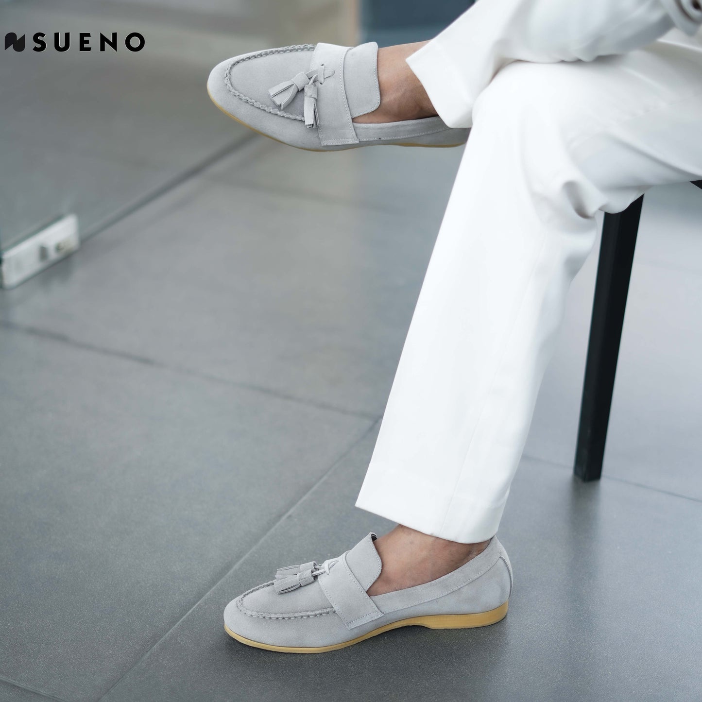 Men's Suede Tassel Loafer