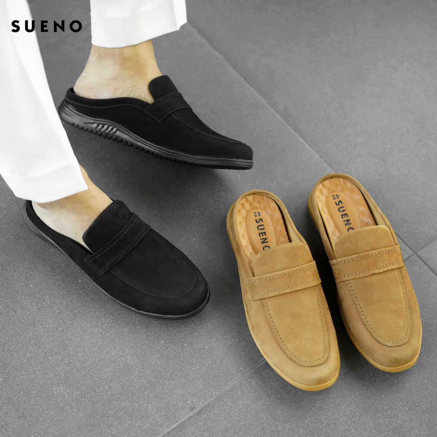 Men's Suede Sandal Shoe