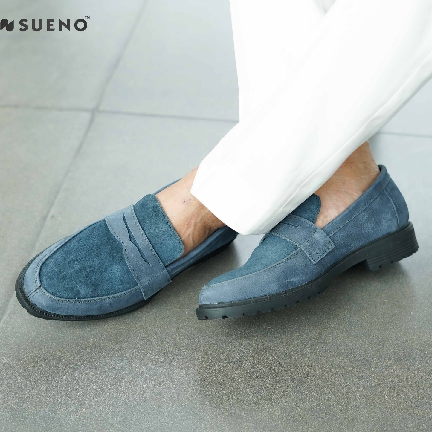 Men's Suede Penny Loafer