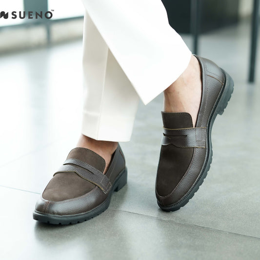 Men's Suede Penny Loafer