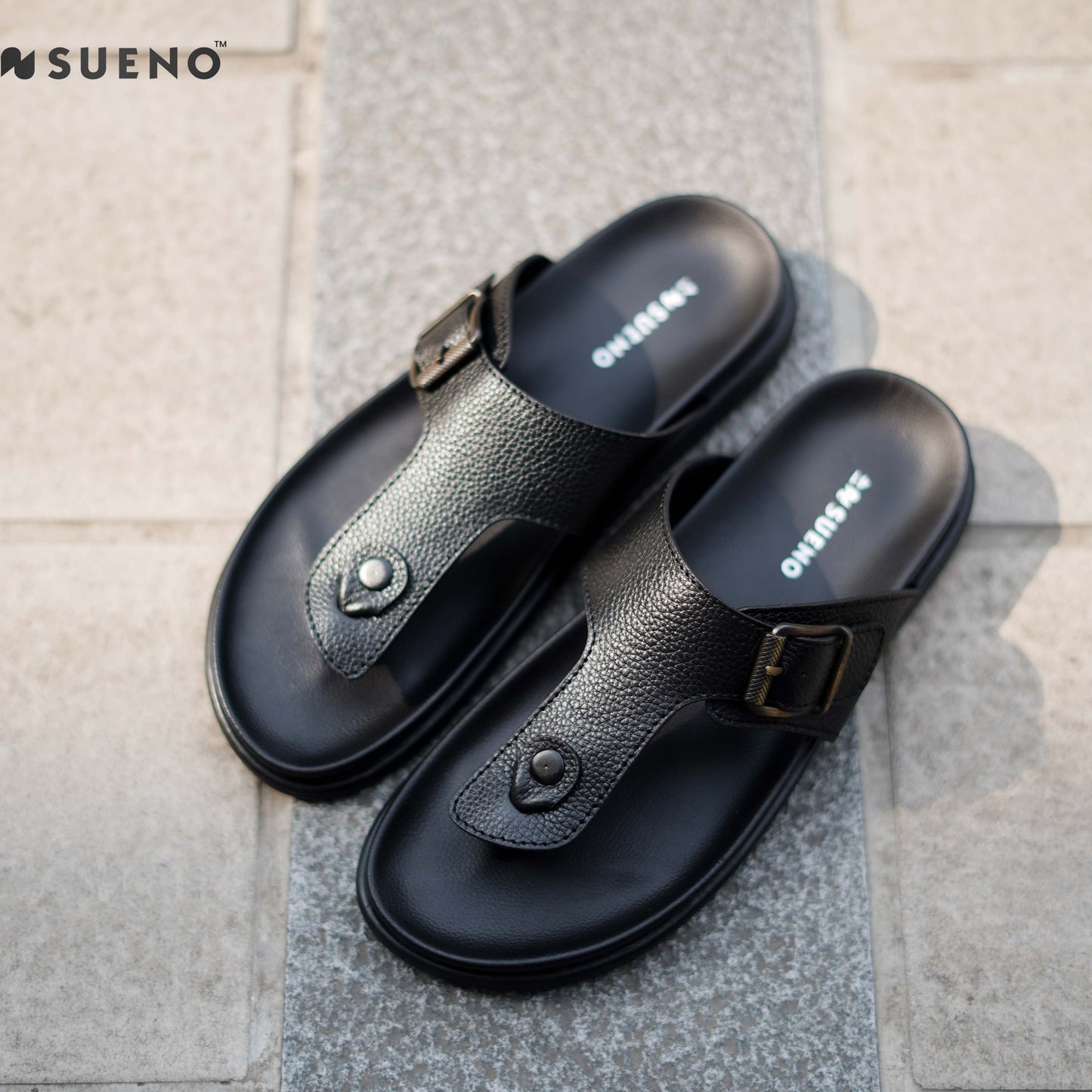 T - Strap Men's Sandal