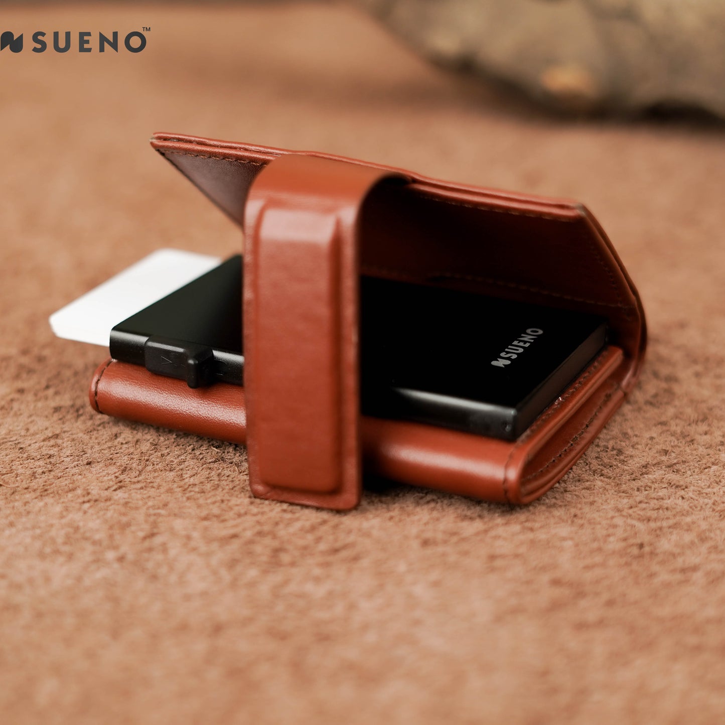 Smart Wallet with Steel Cardholder Case