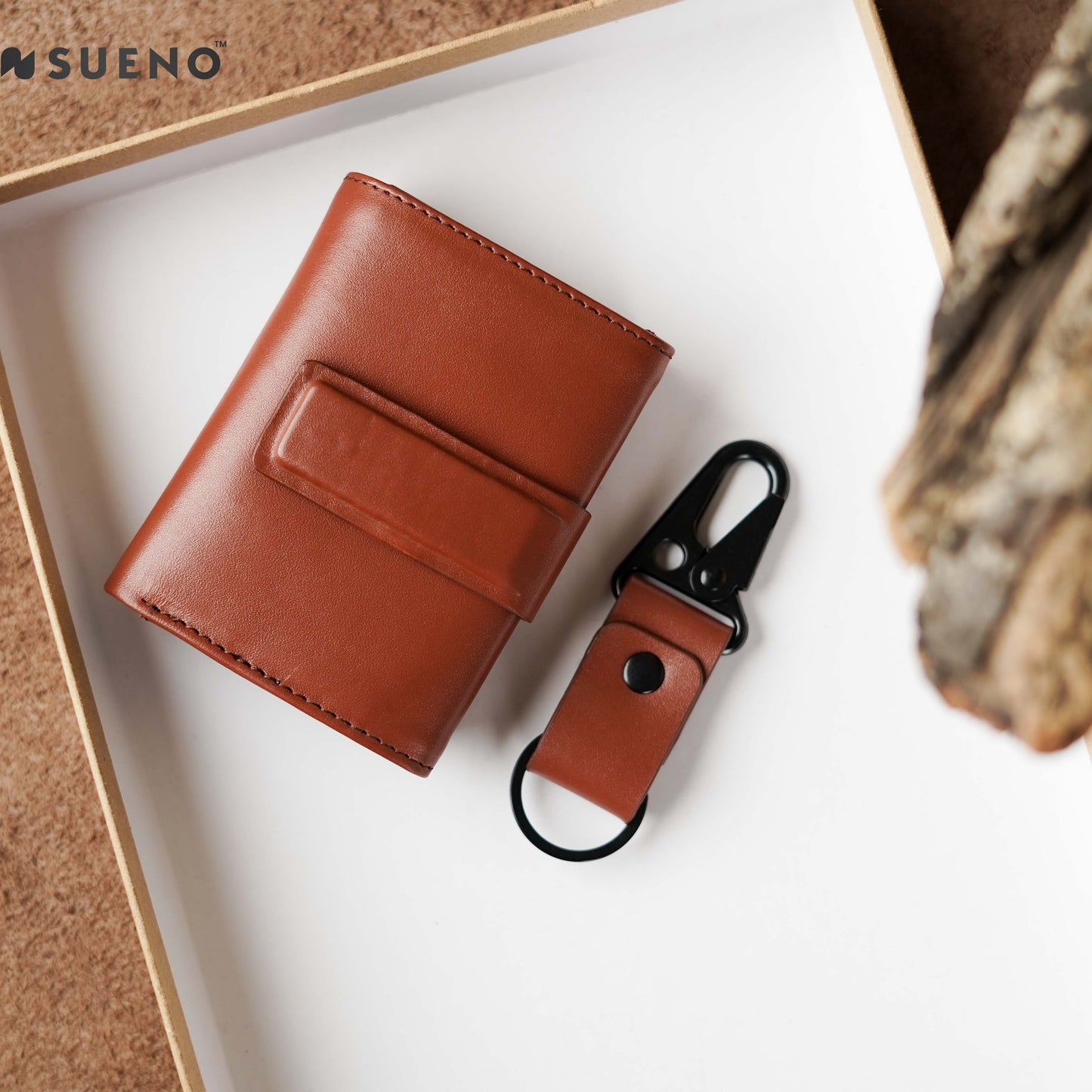 Smart Wallet and Key Chain Gift Set