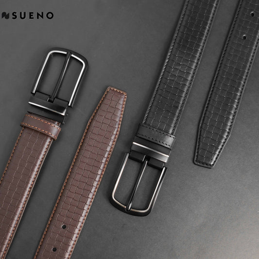 Men's Signture Leather Belt.