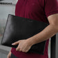 TechMaster Leather Laptop Sleeve