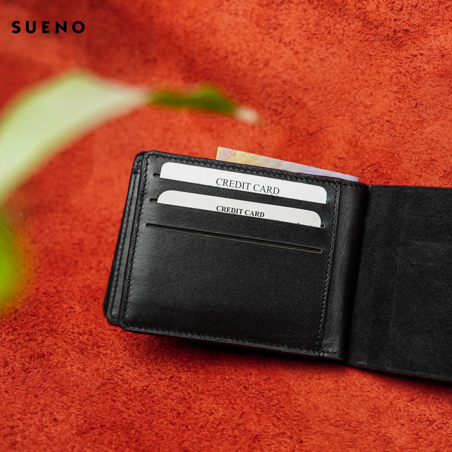 Bi-Fold Button Wallet
