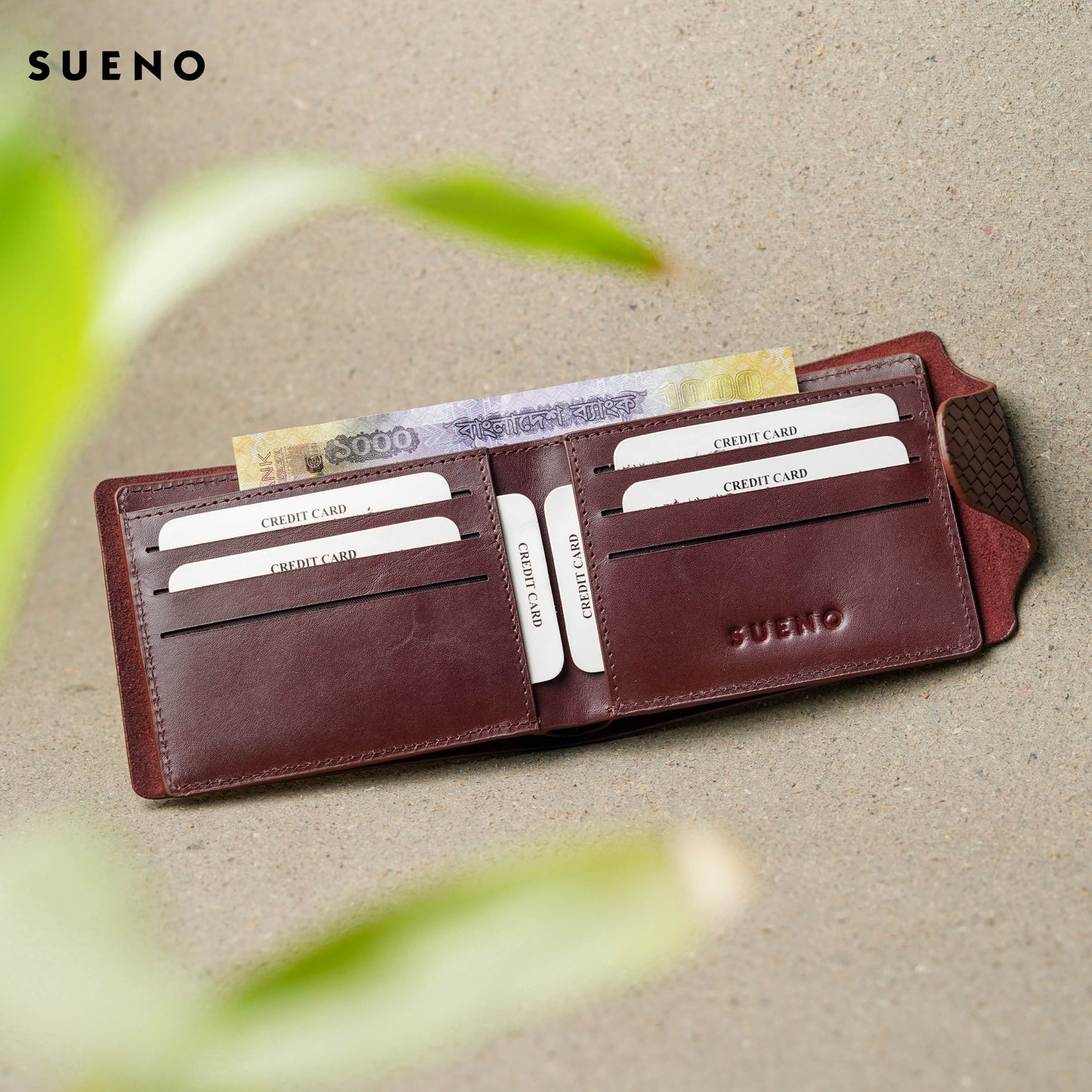 Bi-Fold Button Wallet