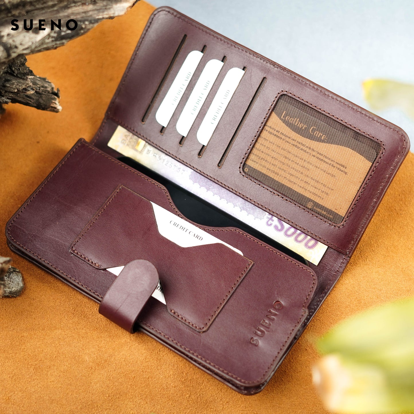 Long Wallet and Pen Holder Gift Set