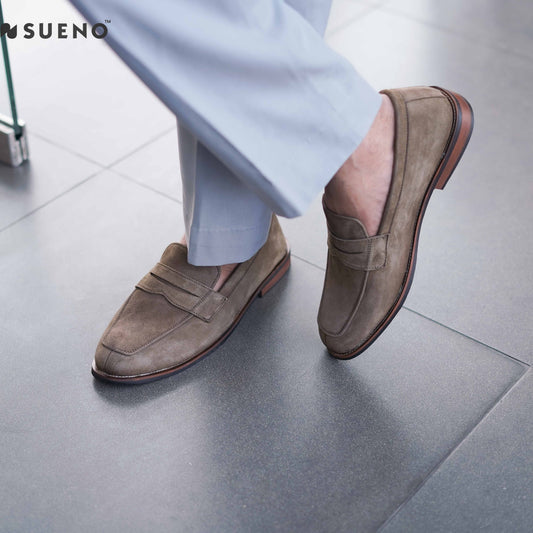 Men's Suede Penny Loafer
