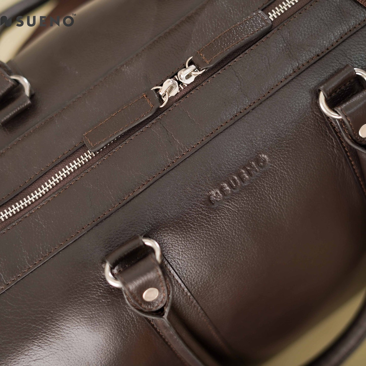 Voyager Leather Duffel Bag