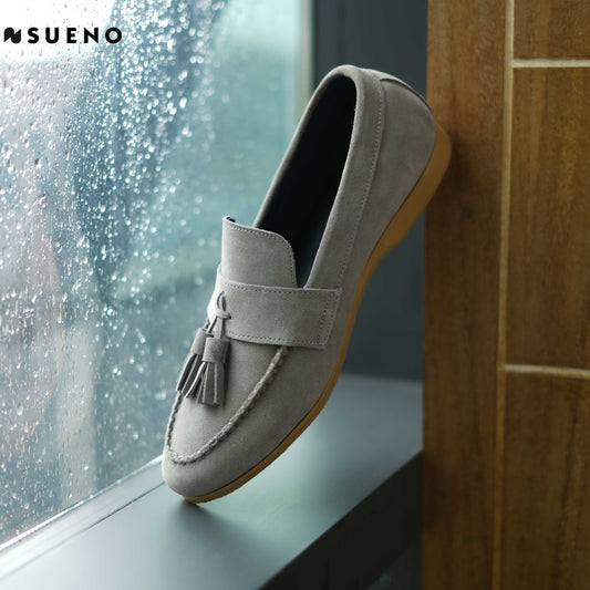 Men's Suede Tassel Loafer