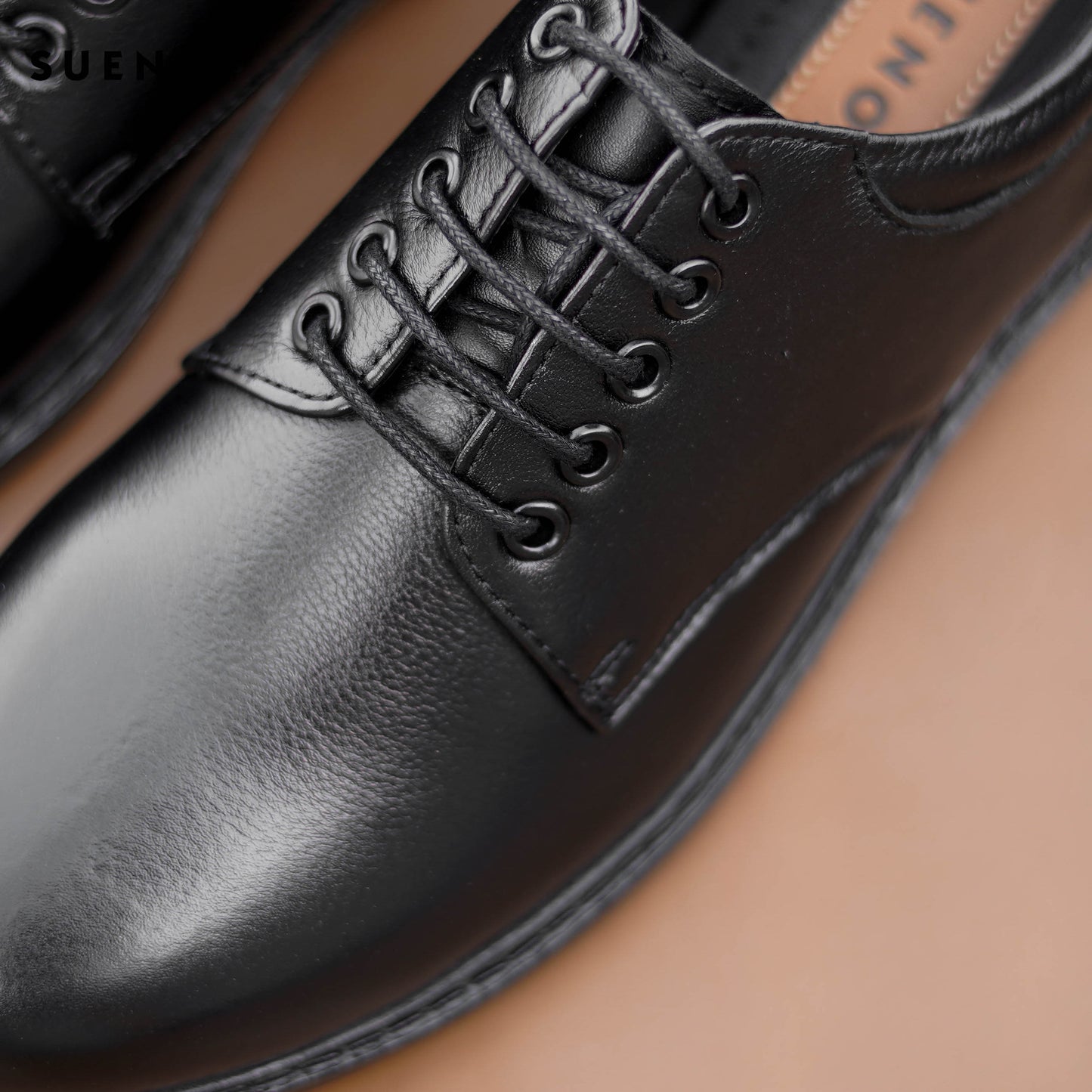 Men's Plain - Toe Derby Shoe