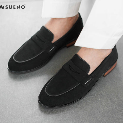Men's Suede Penny Loafer