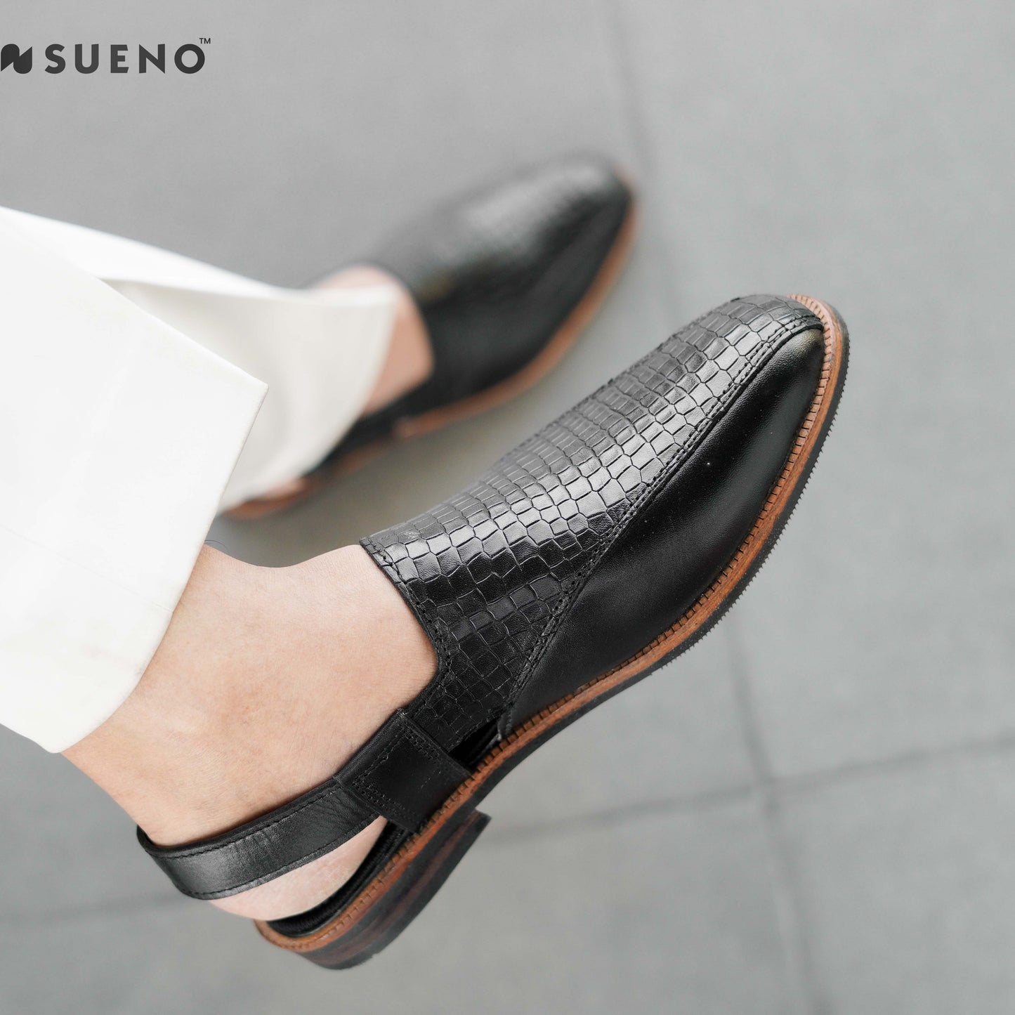 Men's Sandal Shoe With Belt