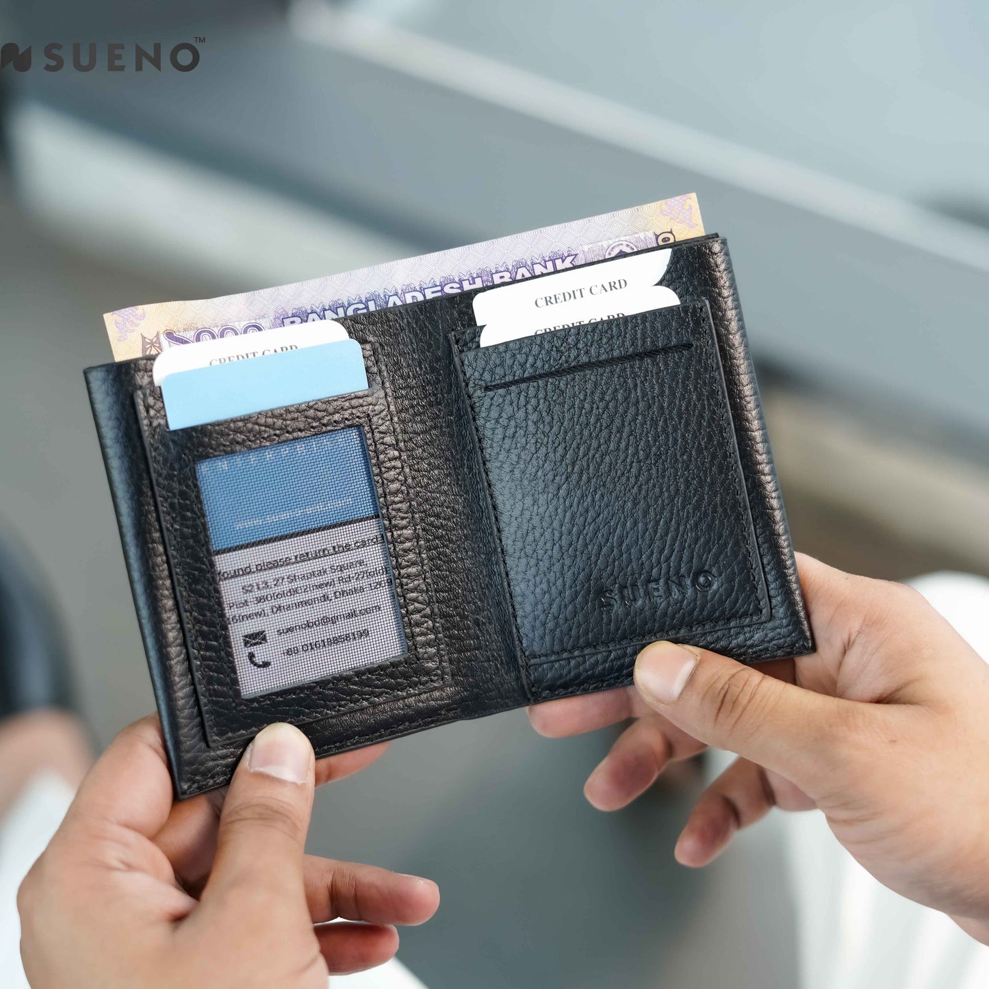 Minimalist Bi-Fold Wallet