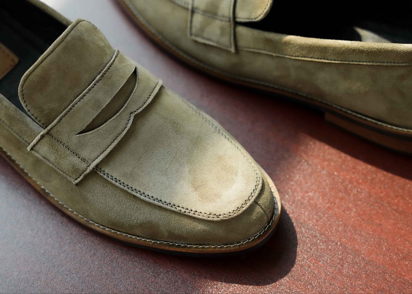 Men's Suede Penny Loafer