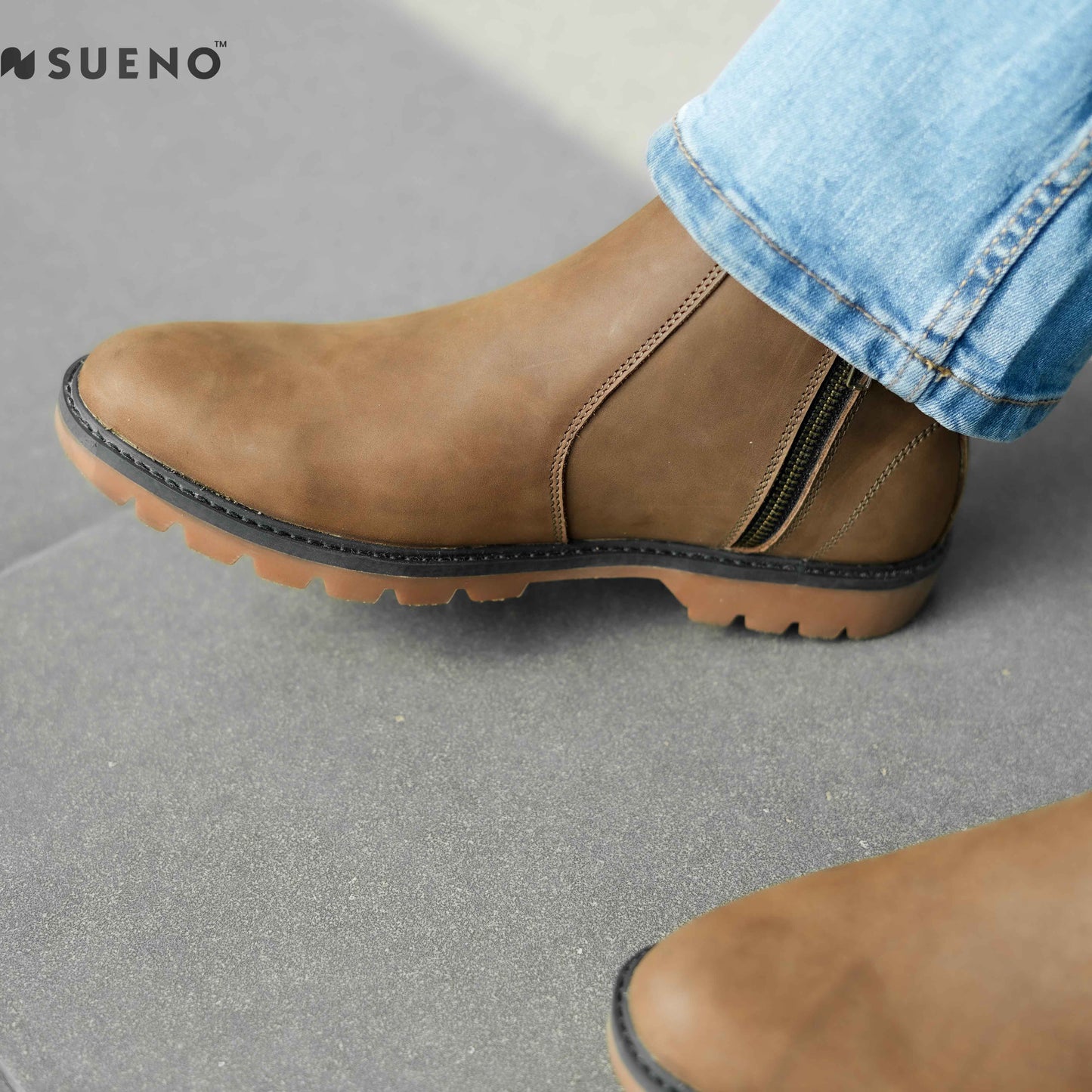 Men’s Nubuck Chelsea Boots