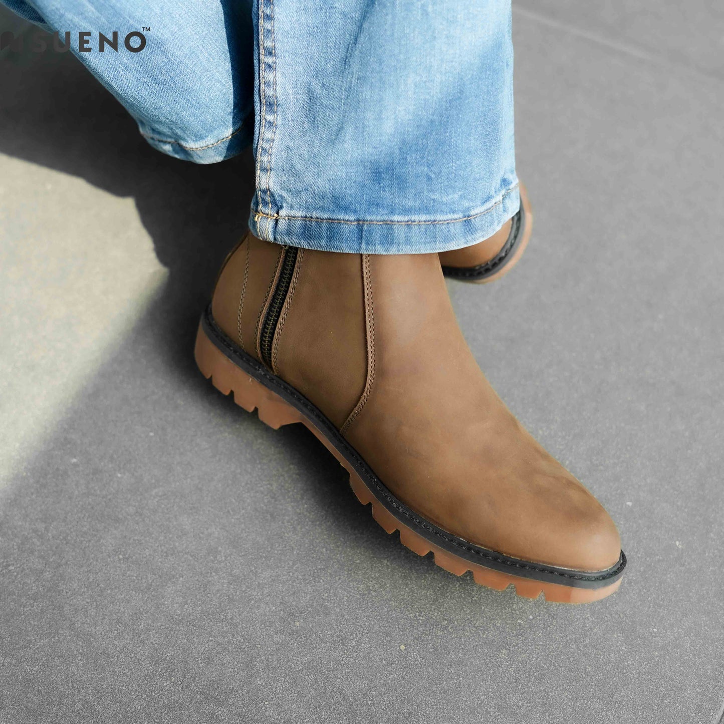 Men’s Nubuck Chelsea Boots