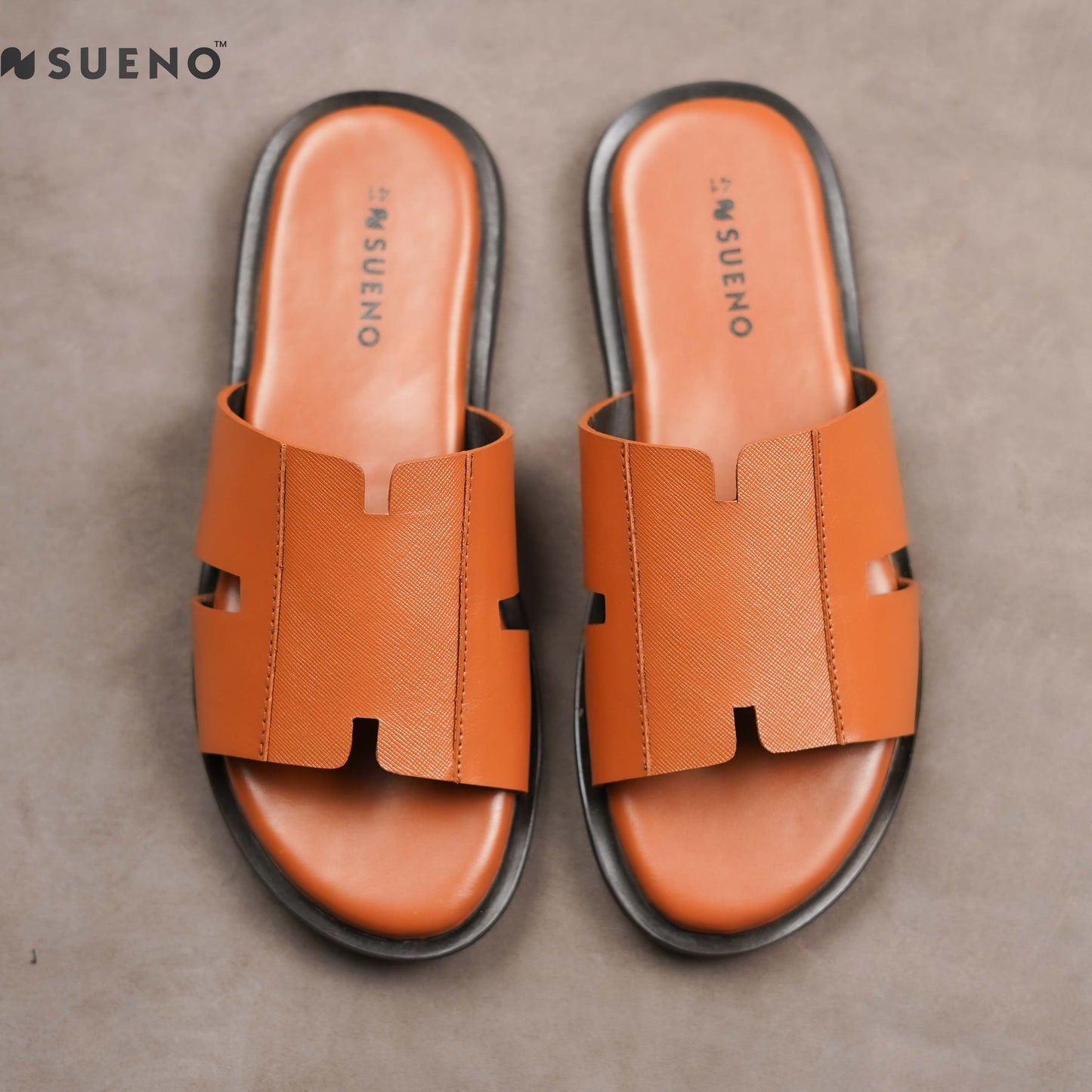Men's Safiano Texture Sandal