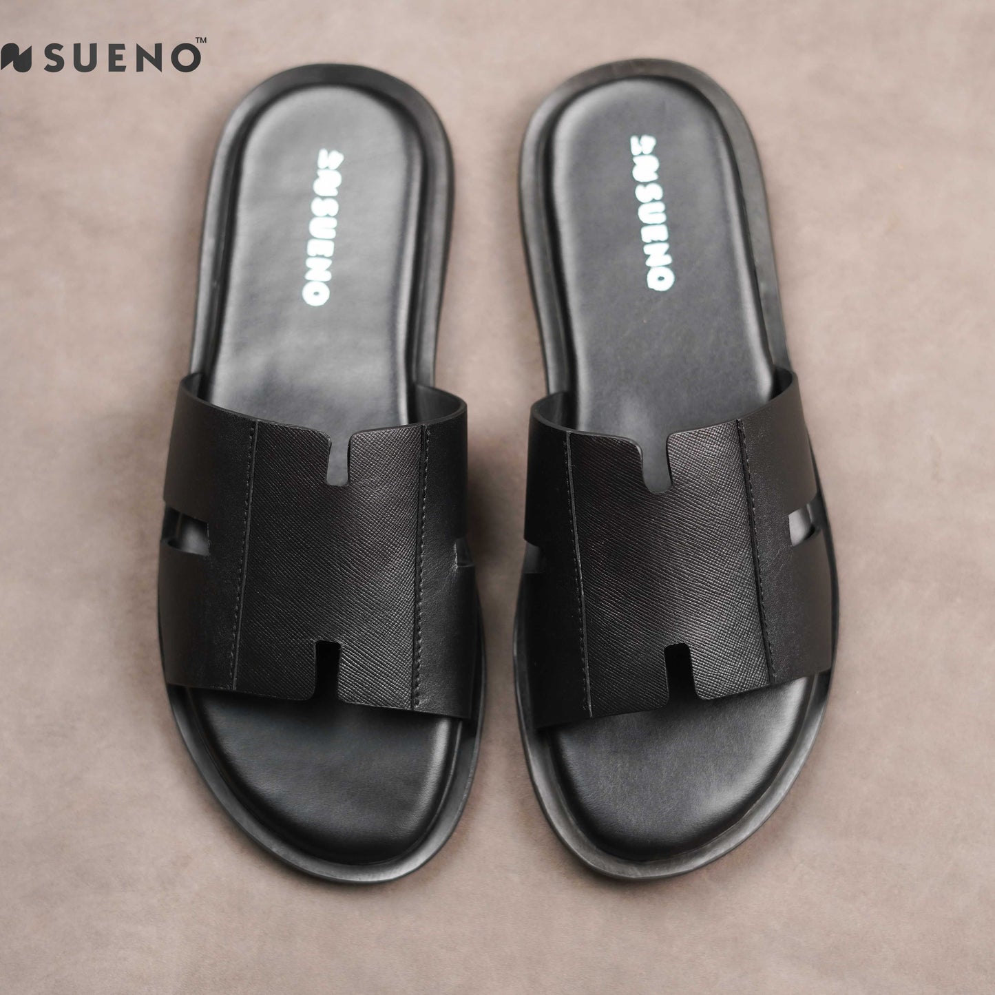 Men's Safiano Texture Sandal